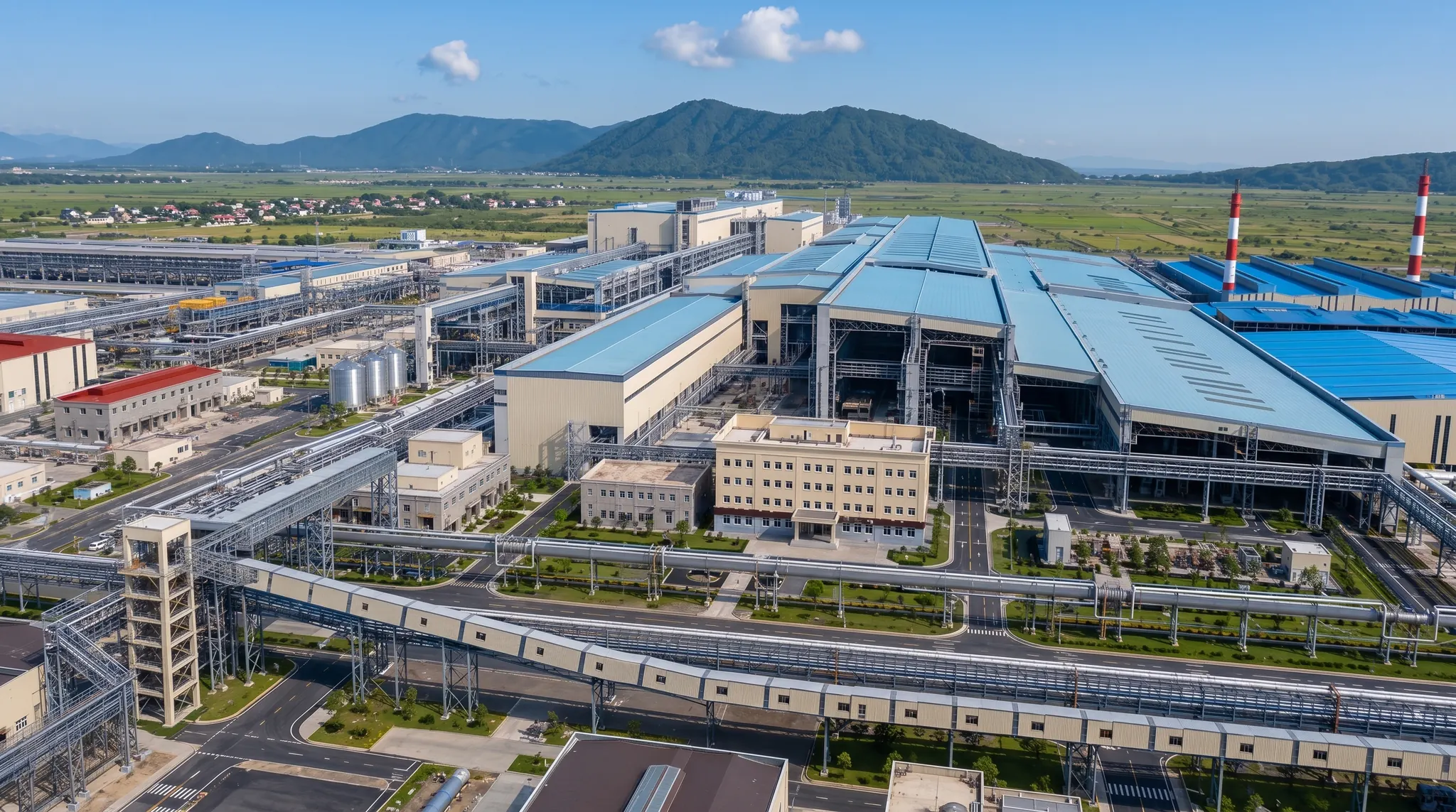 Phối cảnh NM Gang thép Formosa — Mạnh Hùng C&T